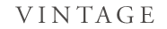 vintage